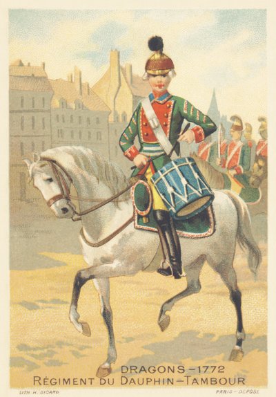 Ejderhalar, Alayı du Dauphin, Drambour 1772