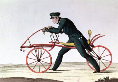 Draisienne, bisikletin atası, 1816