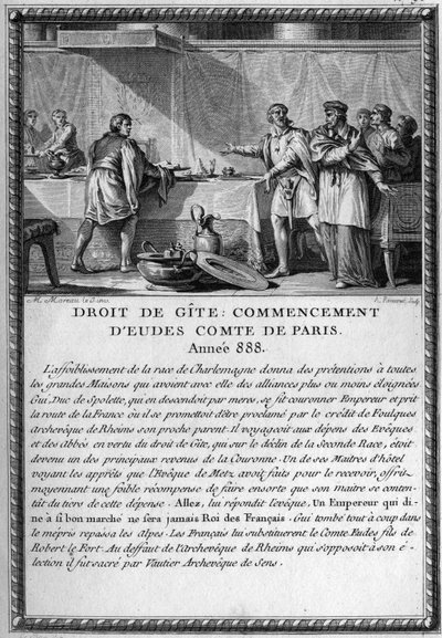 Droit de Gite, Eudes