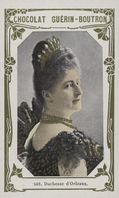 Düşes dOrleans (renkli fotoğraf) by French School