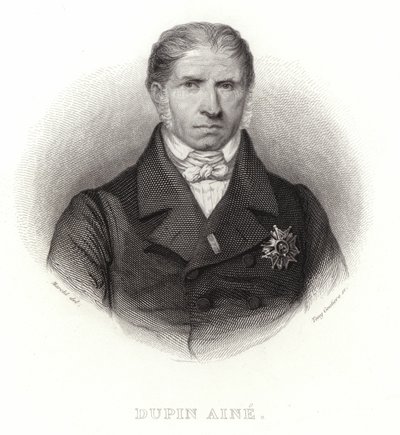 Dupin Aine - Fransız politikacı ve Temsilciler Meclisi Başkanı (1783-1865) by French School