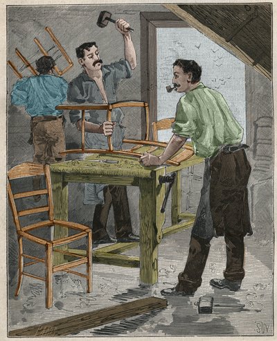 Ebenisterie: 19. yüzyılda Fransa