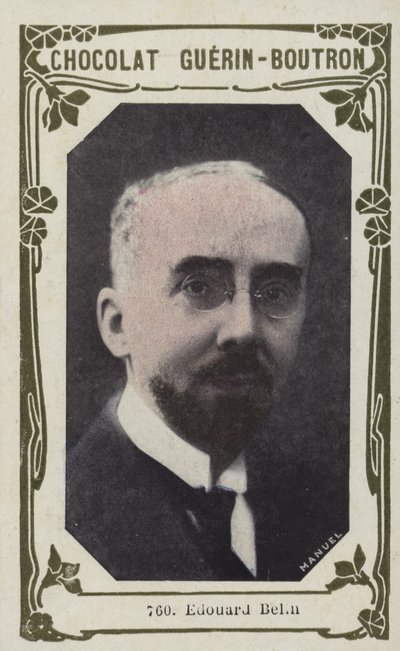 Edouard Belin (renkli fotoğraf) by French School