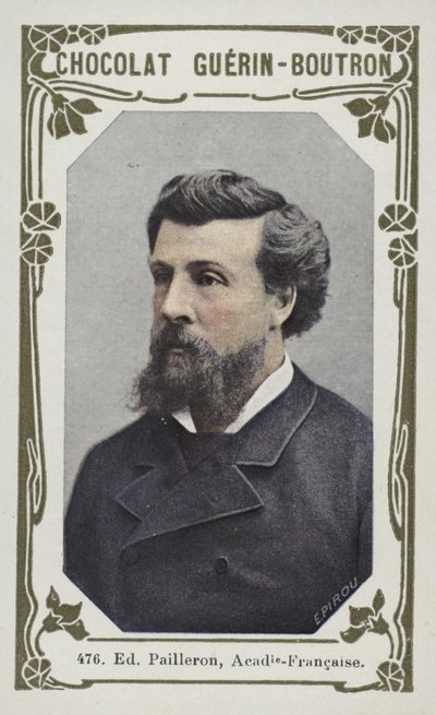 Edouard Pailleron, Academie-Francaise (renkli fotoğraf) by French School