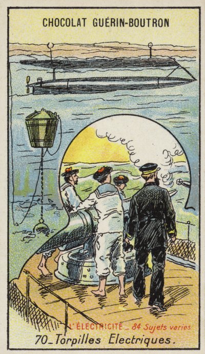 Elektrikli torpidolar (chromolitho) by French School