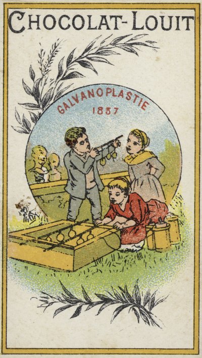 Elektrokaplama, 1837 by French School