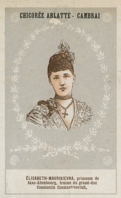 Elisabeth-Mavrikievna, Saxe-Altenburg Prensesi, Büyük Dük Konstantin Konstantinoviç