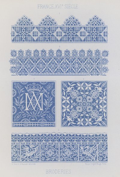 Nakış (kromolito) by French School