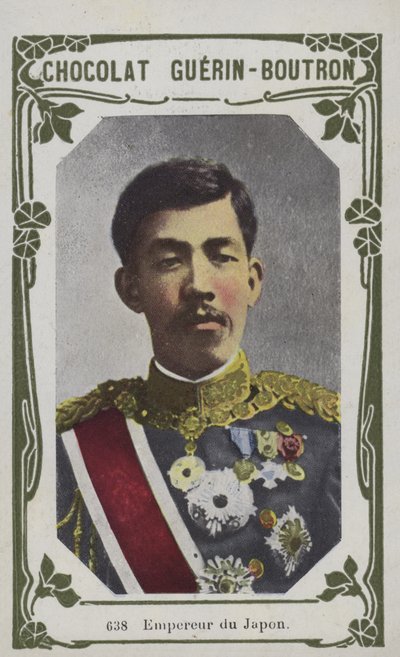 Japonya İmparatoru (renkli fotoğraf) by French School