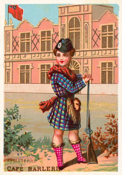 İngiltere (kromolitho) by French School