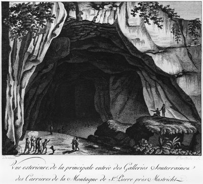 Yeraltı ocaklarının girişi, Histoire naturelle de la Montagne Saint-Pierre de Maastricht
