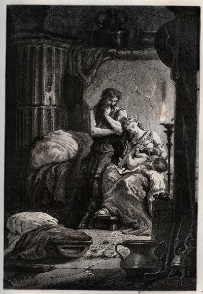 Eponine ve kocası Julius Sabinus (MS 78