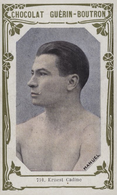 Ernest Cadine (renkli fotoğraf) by French School