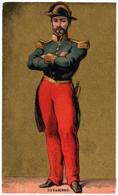 Eugene Cavaignac, 1900 dolayları (baskı) by French School