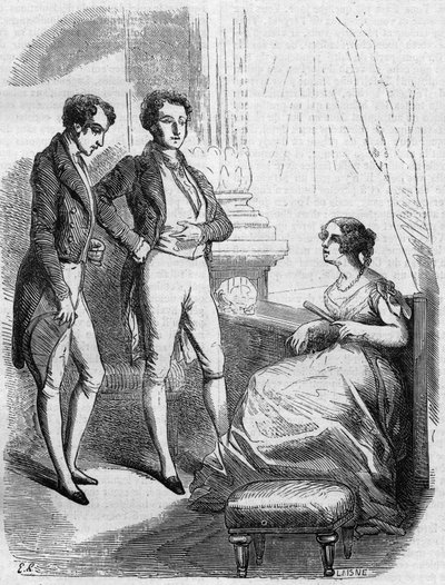 Eugene de Rastignac, Adjuda Markisi tarafından Madam de Nucingen