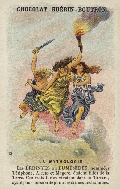 Eumenidler by French School
