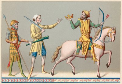 Avrupa Orta Çağ Kostümü by French School