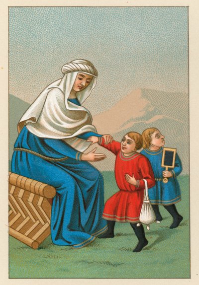 Avrupa Orta Çağ Kostümü by French School
