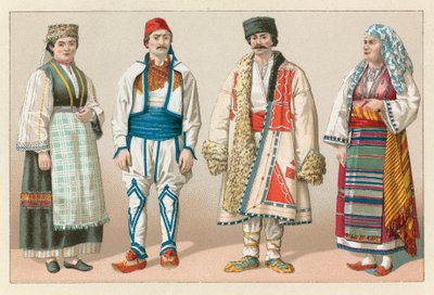 Avrupa Türkiye Kostüm by French School