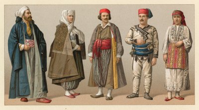 Avrupa Türkiye Kostüm by French School