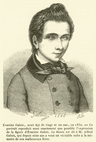 Evariste Galois, 1832