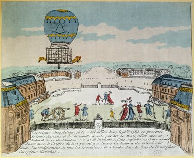 Montgolfier kardeşlerin Versay