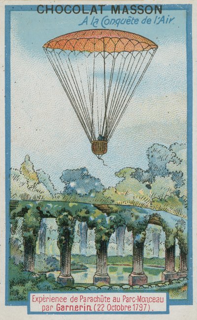 Andre-Jacques Garnerin tarafından Parc Monceau