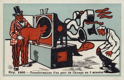 Sergi 1900 - Chicago domuzunun 5 dakikada dönüşümü by French School