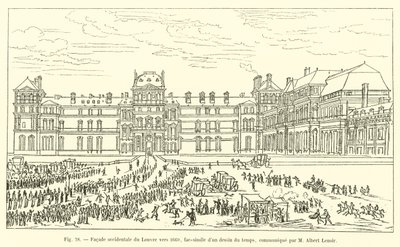 1660 civarında Louvre