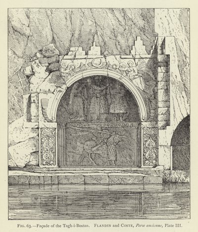 Tağ-ı Bostan Cephesi by French School