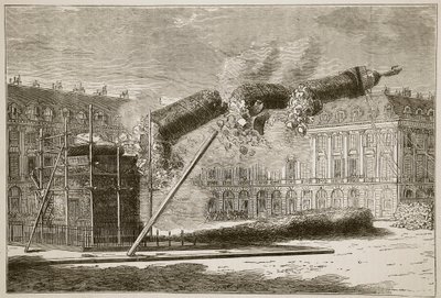 Vendome Sütununun Düşüşü, Nisan 1871, Cassells