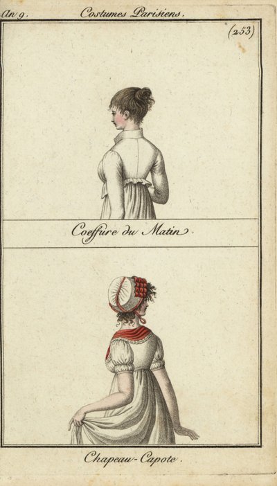 Modaya uygun saç ve şapka, Paris by French School