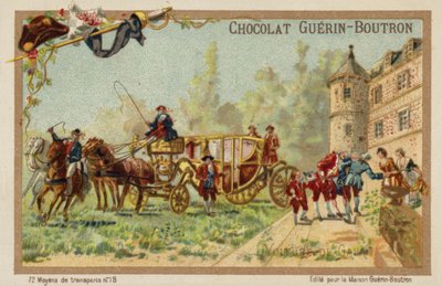 Festival koçu (chromolitho) by French School