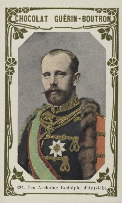 Avusturya Arşidükü Rudolf (renkli fotoğraf) by French School