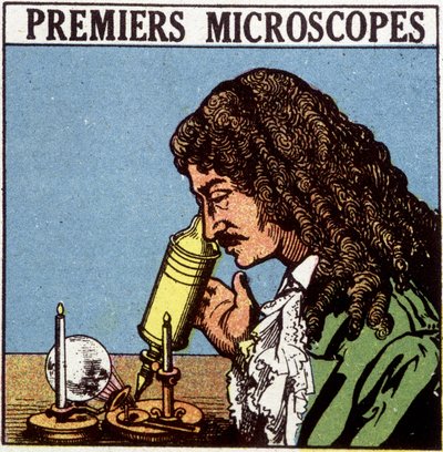 İlk mikroskoplar: Huygens. by French School