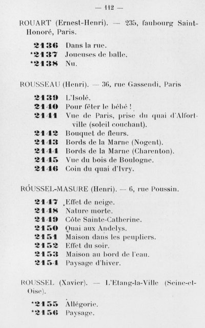 Le Douanier Rousseau