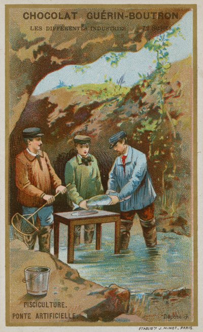 Balık yetiştiriciliği by French School