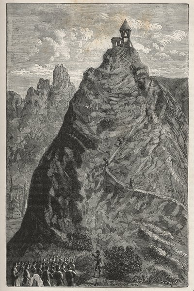 Florin Perier, Puy de Dome zirvesinde Torricelli deneyini yapıyor, 19 Eylül by French School