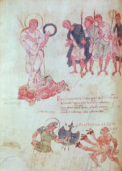 Prudentius tarafından yazılan Psychomachia