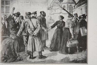 Fransız sivilleri Lille