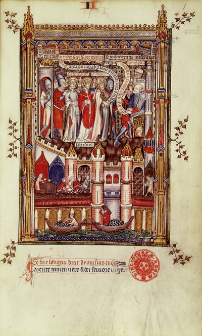 Fr 2092 f.1 Vie de St. Denis