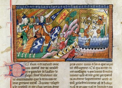 Fr 9084 f.53 Bir kaleye saldıran bir İngiliz ordusu, 