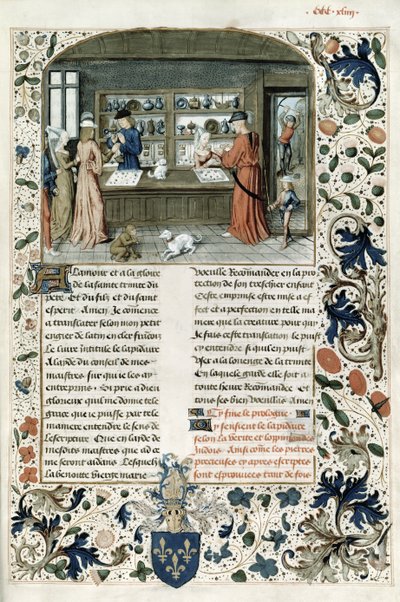 Fr 9136 f.344 Kuyumcu Dükkanı, Lapidaire de Mandeville