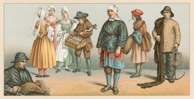 Fransa XIX. Yüzyıl Kostümü by French School