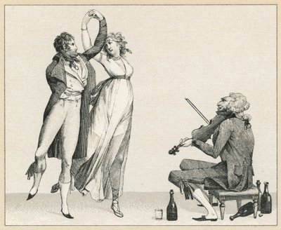 Fransa XVIII.Yüzyıl Kostümü by French School