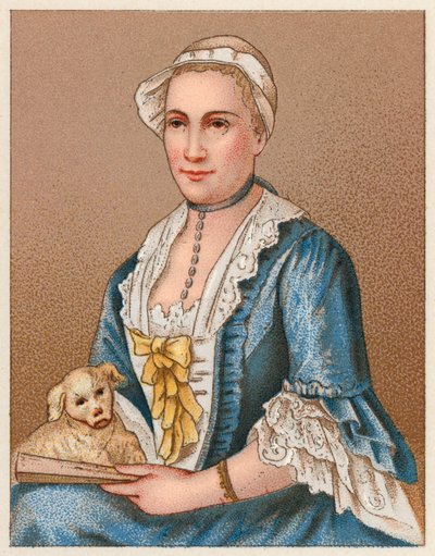 Fransa XVIII.Yüzyıl Kostümü by French School