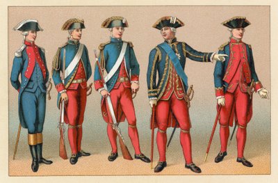 Fransa XVIII.Yüzyıl Kostümü by French School