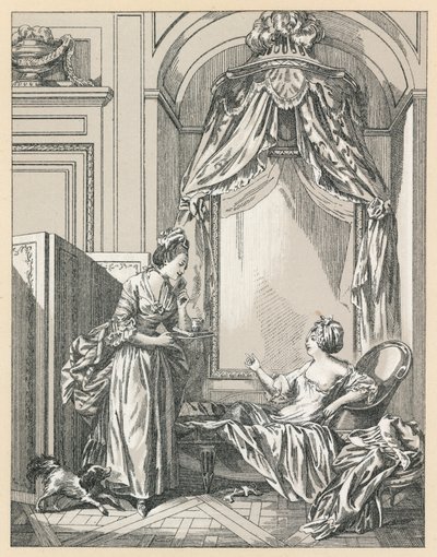 Fransa XVIII.Yüzyıl Kostümü by French School