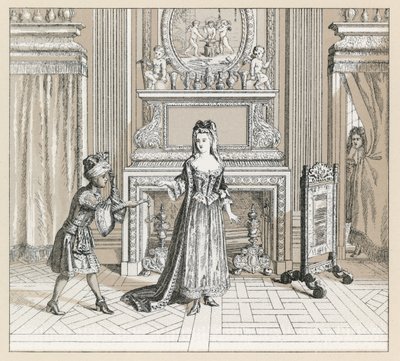Fransa XVII.Yüzyıl Kostümü by French School