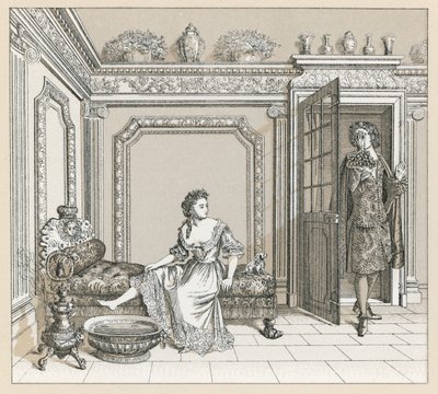 Fransa XVII.Yüzyıl Kostümü by French School